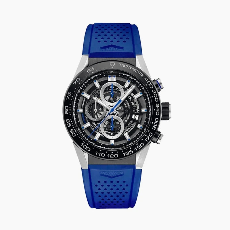 Customized Logo/Name VK63 Chronograph Quartz Watches Solid Heavy Duty Stainless Steel Bracelet High Precision Reliable Movement