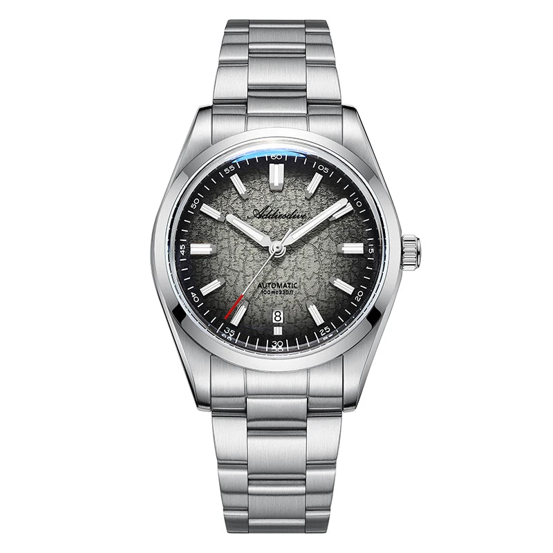 ADDIESDIVE Watch For Gift 39mm Automatic Mechanical Domed Glass 316L Stainless Steel Luminous Waterproof 200m Men Wristwatch New