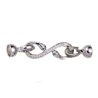 Juya DIY Women Beadwork Beads Pearls Jewlery Making Findings 18K Gold Plated Connector Fastener Lock Clasps Accessories Supplies