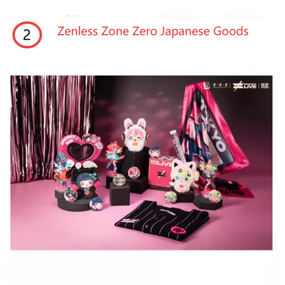 Zenless Zone Zero Japanese Goods 2026 Tokyo Performance Angels of Delusion Series Sunna Plush Maumet Keychain Acrylic Stand Card