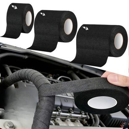 9/15/25/32/50MM Electrical Insulating Tape Heat Resistant Harness Tape Car Cable Harness Wiring Loom Protection Waterproof Tape