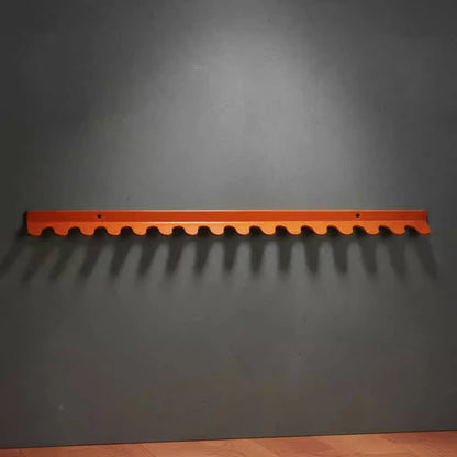 Golf Club Wall Rack Metal Golf Club Storage Stand Vertical Slot Rack Mounted with Holes for Garage