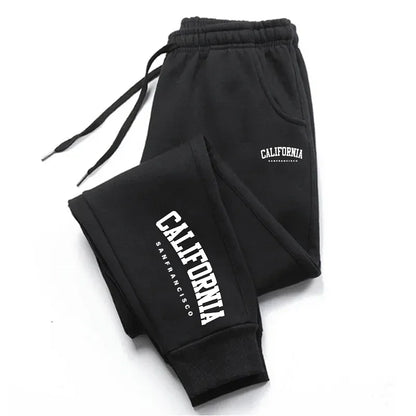 Hot Sales Mens Sweatpants Printing Casual Pants Outdoor Gym Sports Jogging Pants Autumn Winter Man Trousers Fitness Sportswear