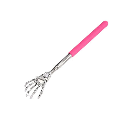1 Piece Extendable Back Scratcher Portable Telescoping Metal Stainless Steel Back Scratchers Hand Massager