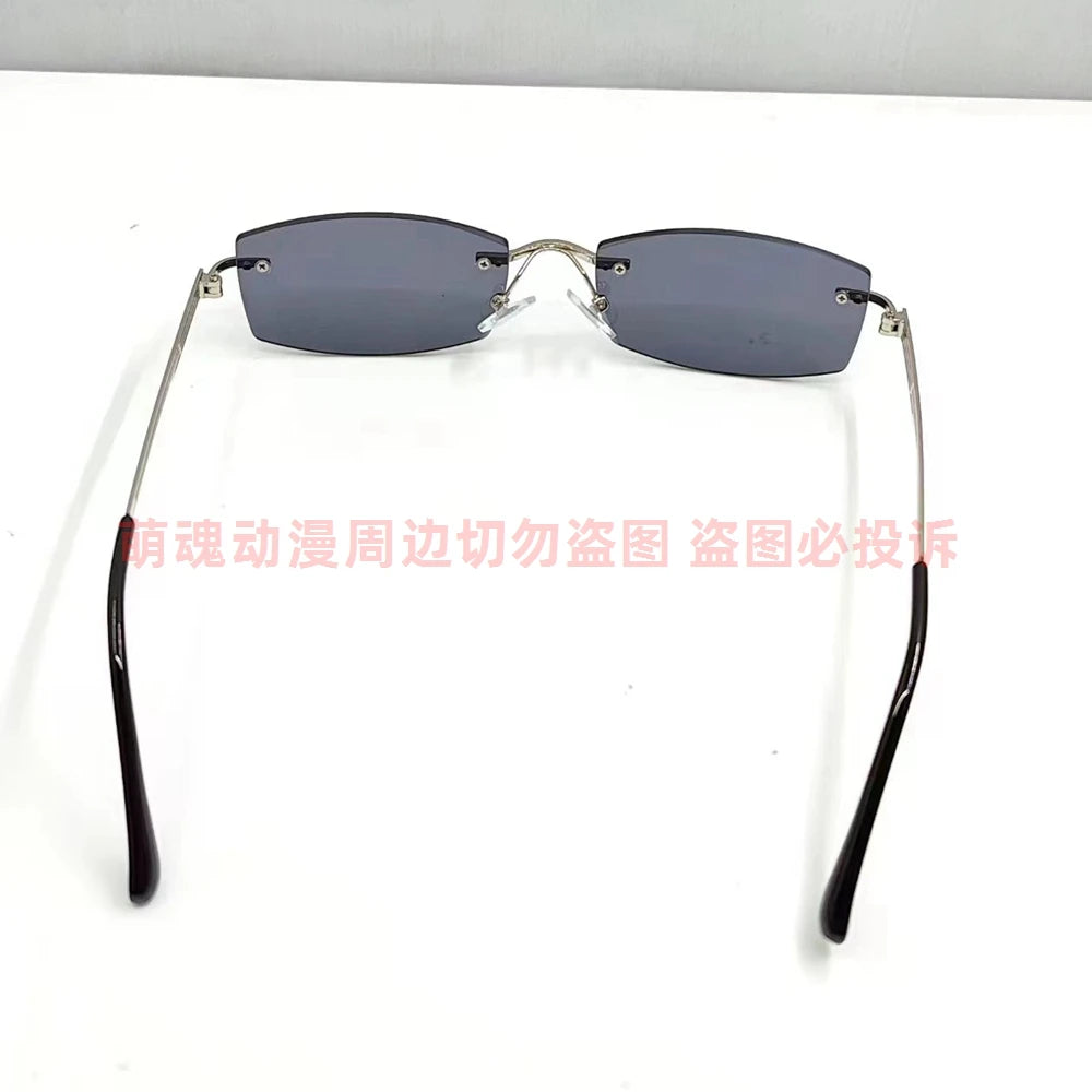 Jujutsu Kaisen Gojo Satoru Cosplay Square Lens High Quality Sunglasses round version Square version