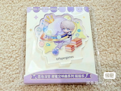 Official LAWSON X Love and Deepspace Collaboration Merchandise Badge Bookmark Acrylic Stand Postcard Transparent Card in Stock