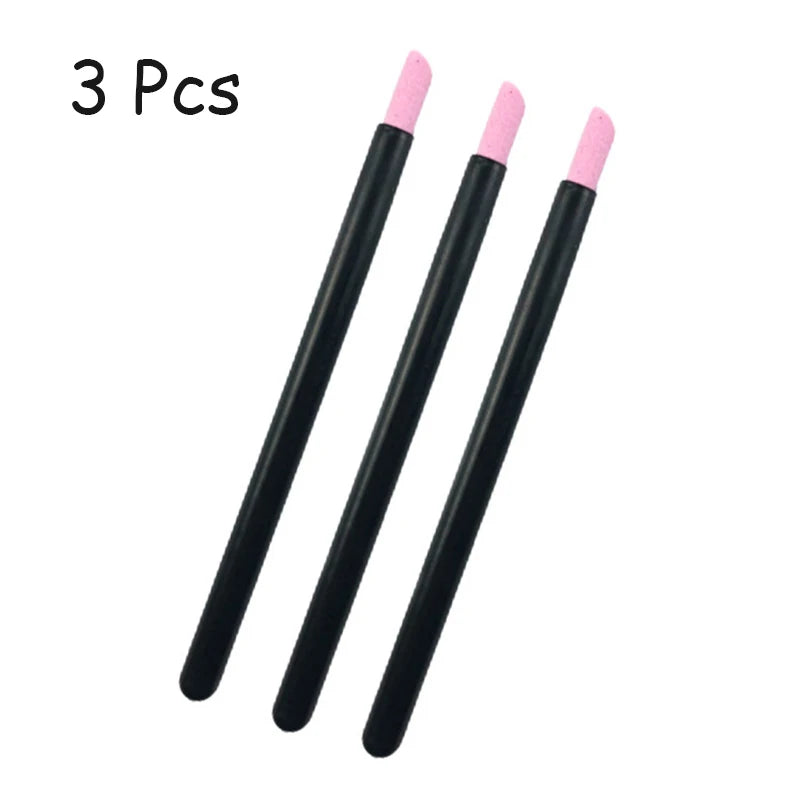 1/5PC Nails Art Quartz Grinding Pen Nail Cuticle scissors Dead Skin Remover UV Gel Polish Manicure Stick Files Accessories Tools
