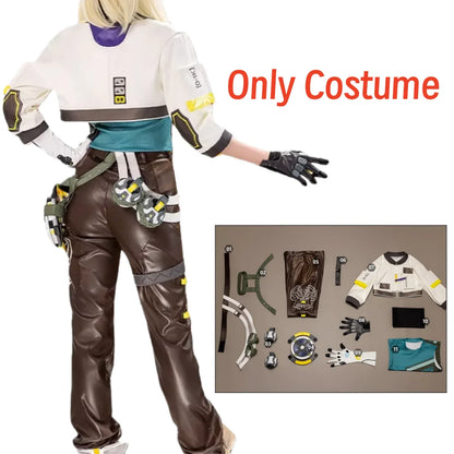 Deadlock Cosplay Costume Props VALORANT Deadlock Costumes Outfits Masquerade Women Costumes Halloween Carnival Party Clothes