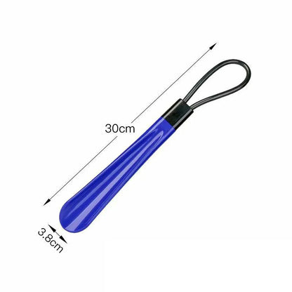 1pc Extra long flexible plastic shoe horns do not require bending durable shoe spoons for pregnant women wearing shoe assistants