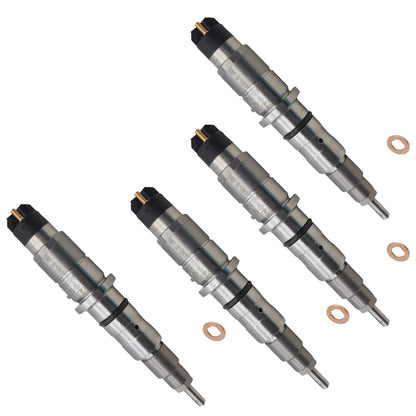4PCS Fuel Injector For Komatsu Engine 6D114 SAA6D114E Excavator PC200-8 PC220-8 PC300-8-6745-12-3100