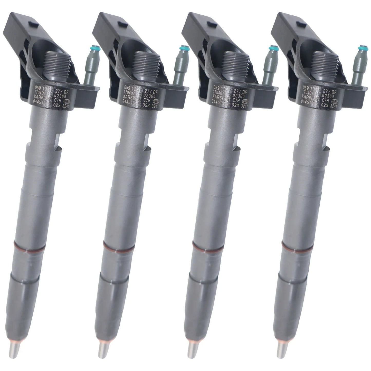 4PCS Fuel Injector 445116007 For Audi A4 A5 A6 A6 Allroad Q5 Q7 2.7L