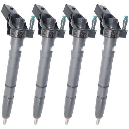 4PCS Fuel Injector 445116007 For Audi A4 A5 A6 A6 Allroad Q5 Q7 2.7L