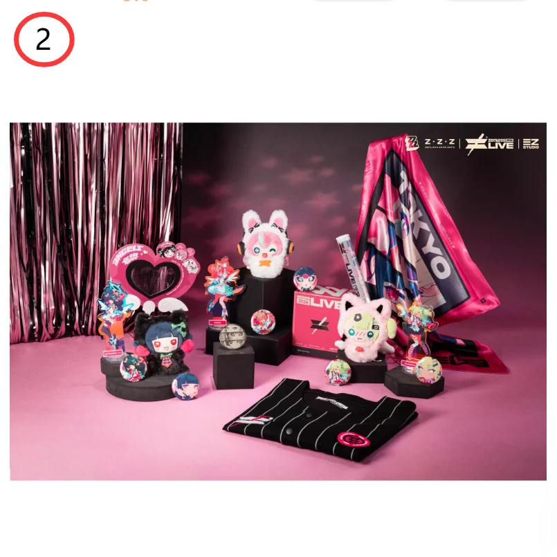 Zenless Zone Zero Japanese Goods 2026 Tokyo Performance Angels of Delusion Series Sunna Plush Maumet Keychain Acrylic Stand Card