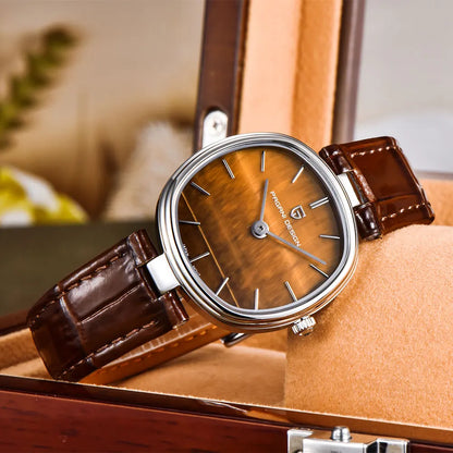 PAGANI DESIGN 2026 New Quartz Watch Top Brand Waterproof Watch Sapphire Glass Classic Leather 32mm Women Wristwatch Gift Watches