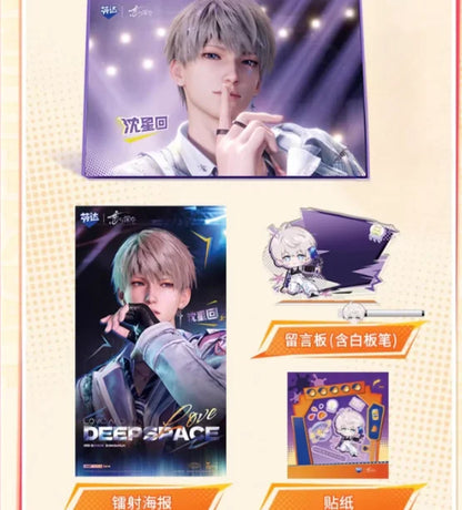 genuine Love and Deepspace Rafayel Sylus Zayne Xavier X Fanta Cosplay Anime﻿ Laser poster sticker Standing sign set adorn Gift