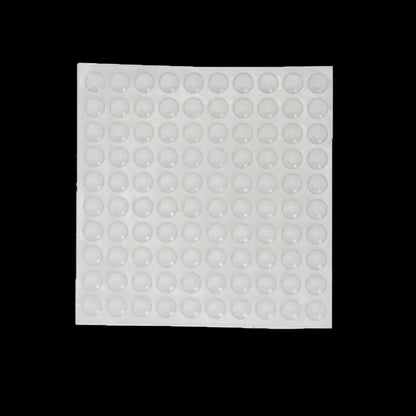 100Pcs Self Adhesive Door Stopper Rubber Damper Buffer Cabinet Bumpers Silicone Furniture Pads Cushion Protective Pads