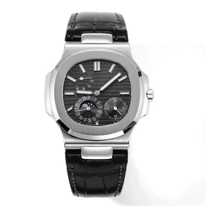 Luxury Brand Men Watch Automatic Mechanical Multi-functional Watches Stainless Steel Sapphire Leather Watch for Men