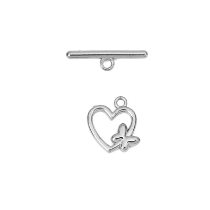 5sets PVD Never Fade Stainless Steel OT Clasps Toggle Bracelet Hooks End Necklace Connectors ForDiy Jewelry Making Accessories