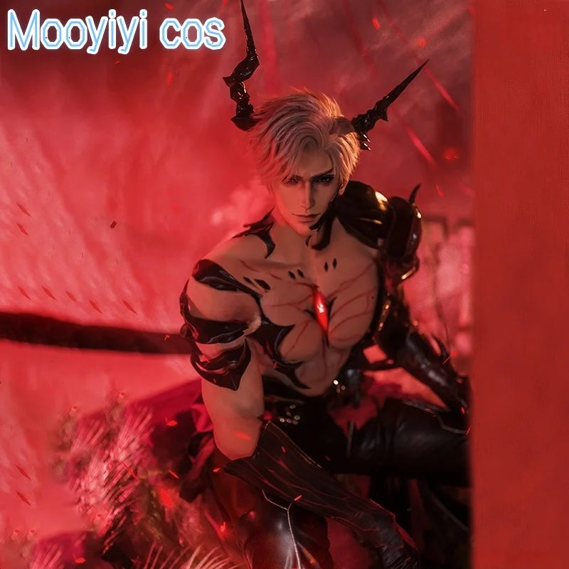 Game Love and Deepspace dragon Sylus Cosplay Costume Halloween Christmas New Dragon horn tail Costume Newly 2026 Costume