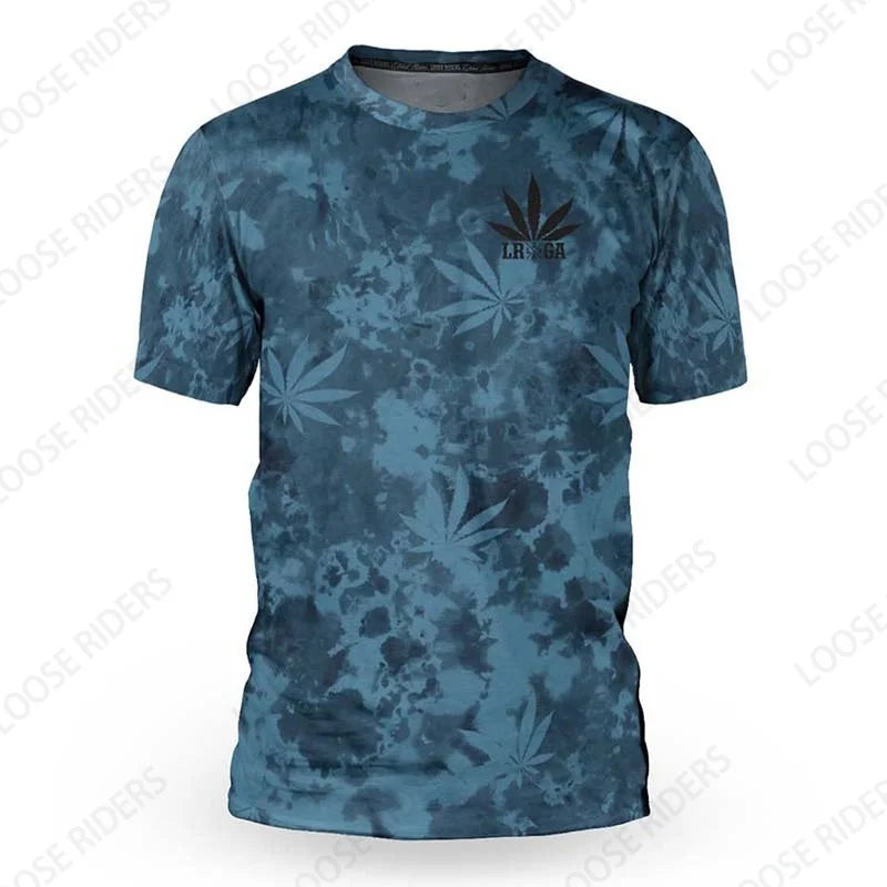 2022 Loose rider short sleeve jersey MX MTB Mountain Bike Jersey BMX Enduro Cycling shirt DH men's motocross sportswear