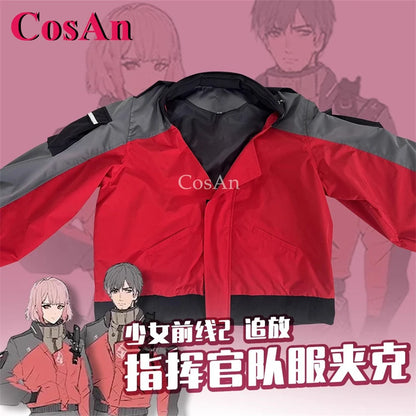 CosAn Game Girls' Frontline 2: Exilium Cosplay Costumes Fashion Handsome Commander Uniform Jacket Daily Coat Role Play Clothing