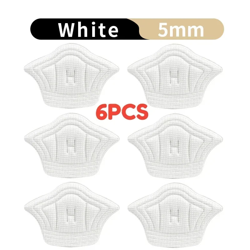 2/6pcs/set Insoles for Shoes Patch Heel Pads for Shoes Adjustable Size Feet Pad Insole Adhesive Back Sticker Shoes Insert Insole2