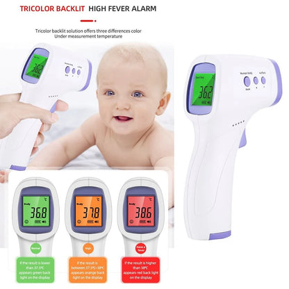 Baby Thermometer Infrared Digital LCD Body Measurement Forehead Ear Non-Contact Adult Fever IR Kids Termometro