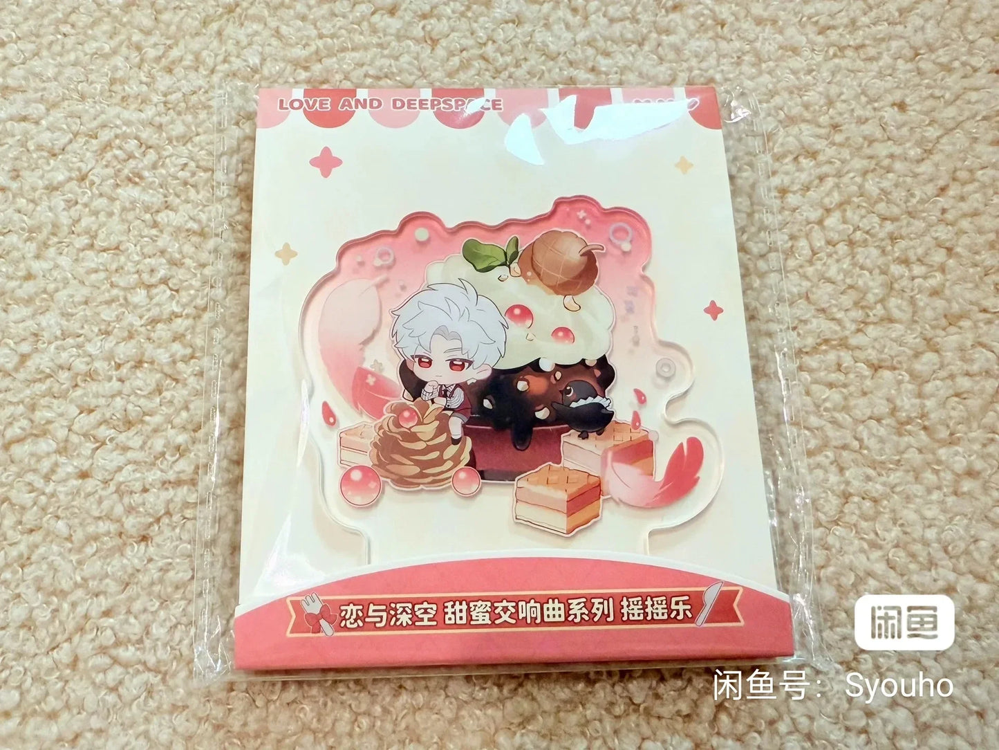 Official LAWSON X Love and Deepspace Collaboration Merchandise Badge Bookmark Acrylic Stand Postcard Transparent Card in Stock