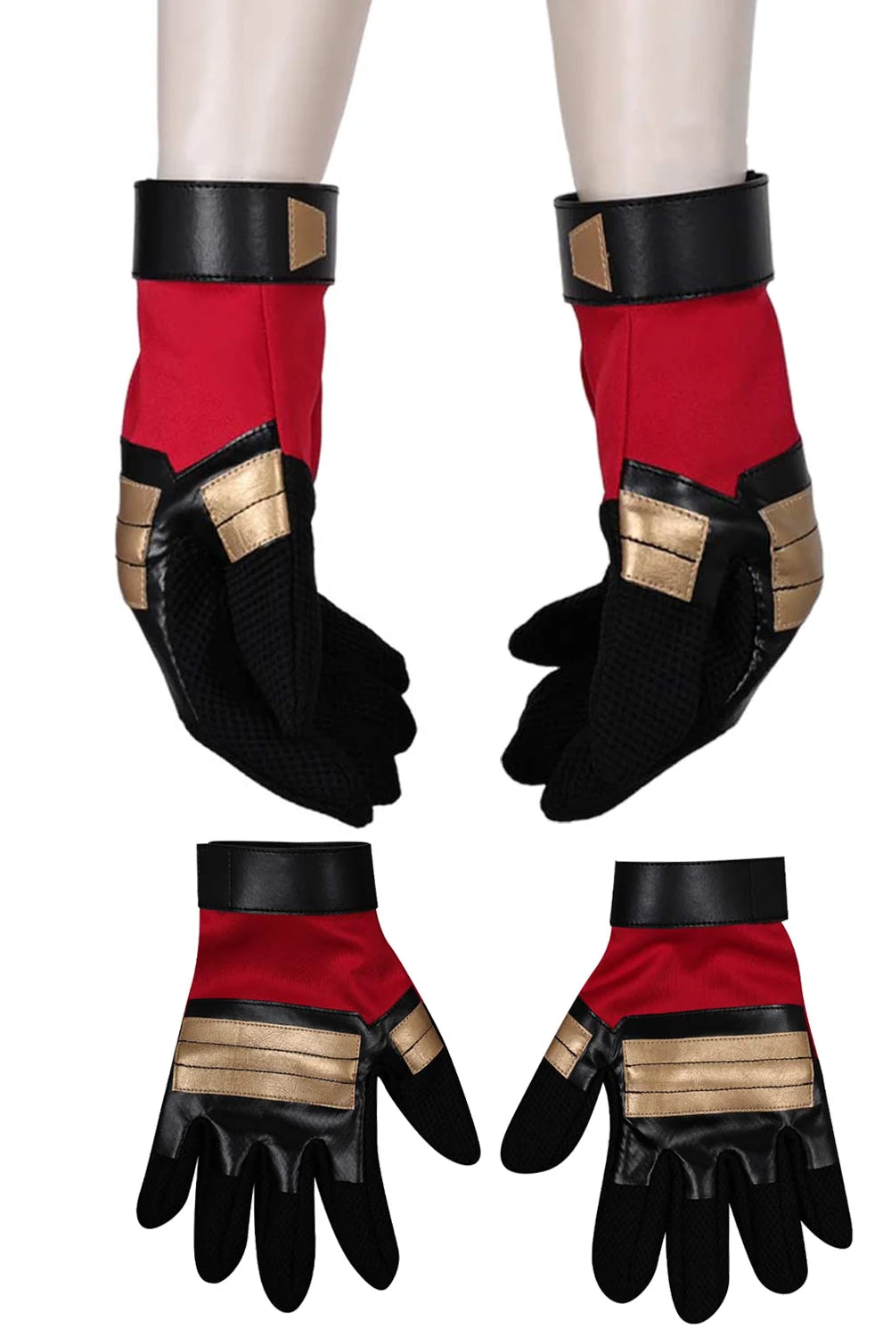 Dead Cosplay Pool Gloves Wade Fantasia Gloves Finger Covers Costume Accessories Men Roleplay Outfits Props Halloween Party Suits