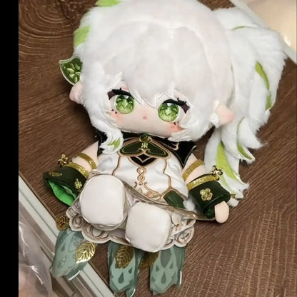 20cm Genshin Impact Nahida  Kawaii Plush Cotton Idol Stuffed Figure Can Change Clothes Birthday Gift