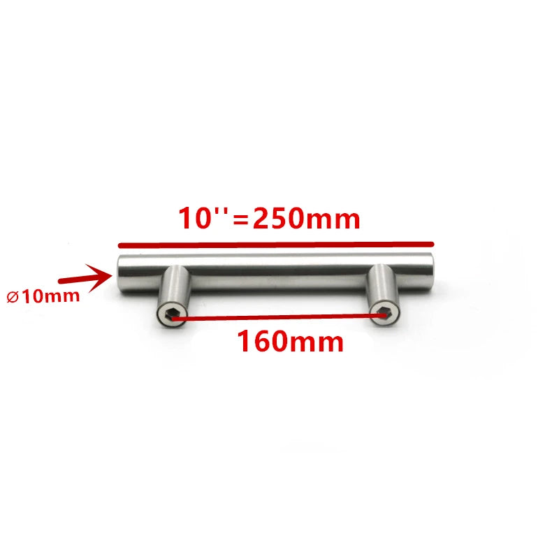 Modern Gold Brushed Straight Cupboard Handles Knobs Stainless Steel Brushed Black Gold Kitchen Door Handles Cabinet Pull
