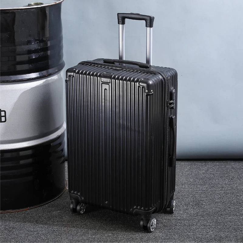 Luggage Suitcase 20-26 Inch Large Capacity Simple Fashionable Travel Handheld Durability Wear-resistant with Wheels Suitcase