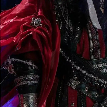 Chinese TV Series TGCF Tian Guan Ci Fu Xie Lian Hua Cheng Cosplay Costume Hua Cheng Cosplay Dress Hanfu Full Set