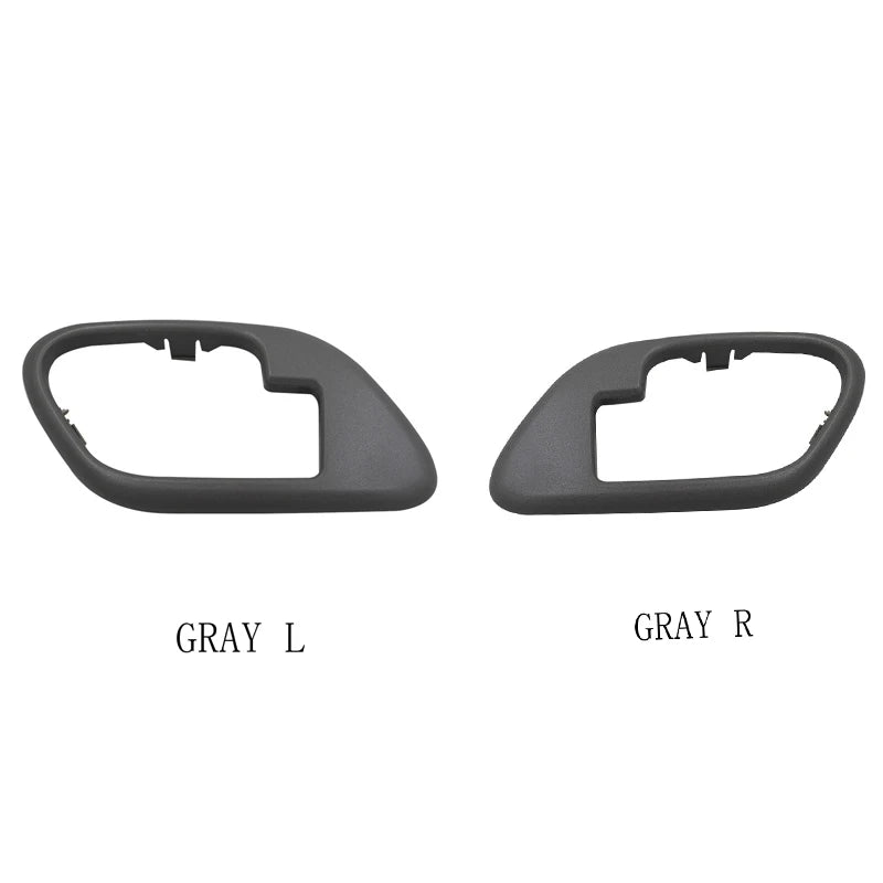 1-2PCS Car Interior Door Handle Trim Plate Bezels Trim For Chevy GMC Tahoe Yukon For 1998 Suburban tLeft 15708079 Right 15708080