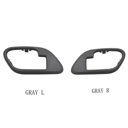 1-2PCS Car Interior Door Handle Trim Plate Bezels Trim For Chevy GMC Tahoe Yukon For 1998 Suburban tLeft 15708079 Right 15708080