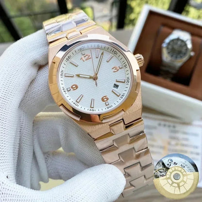 2026High-quality luxury automatic mechanical stainless steel men's casual wristwatch with 41mm sapphire glass