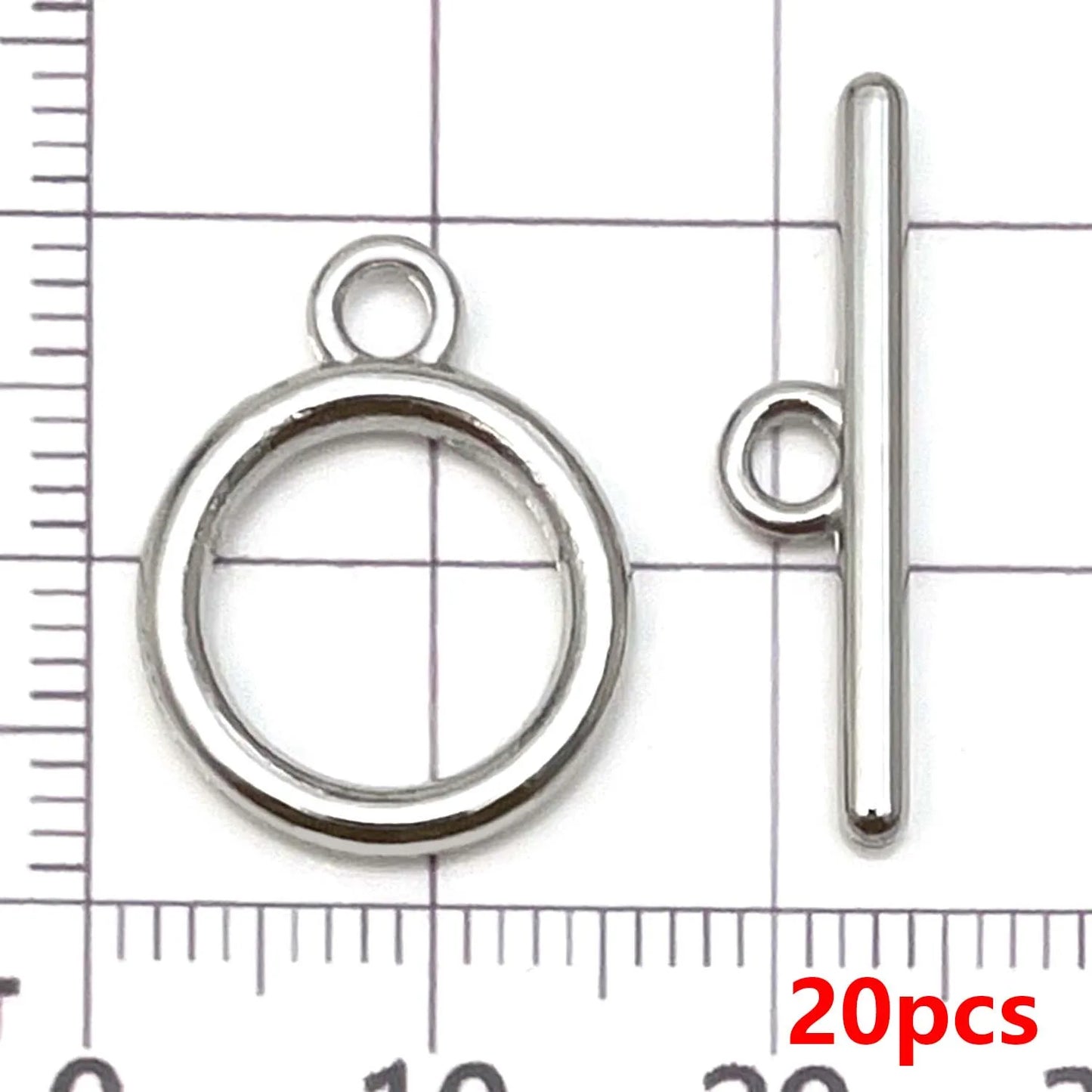 20pcs Alloy Buckles, OT end Buckles, Buckle Connectors for DIY Bracelet Necklace Earrings Jewelry Making Accessories