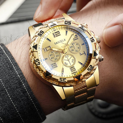 1PC Surprise Mystery Watch Blind Box-Men Business Watches Fashion Arabic Dial Steel Band Male's Quartz Watch Reloj Hombre