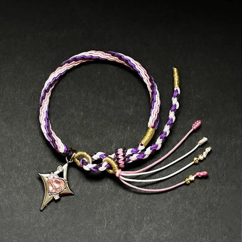In Stock Anime Honkai: Star Rail Game 2026 Cos Cyrene Elysia Castorice Phainon Kakavasha Jingliu Etc. Cute Bracelet Present