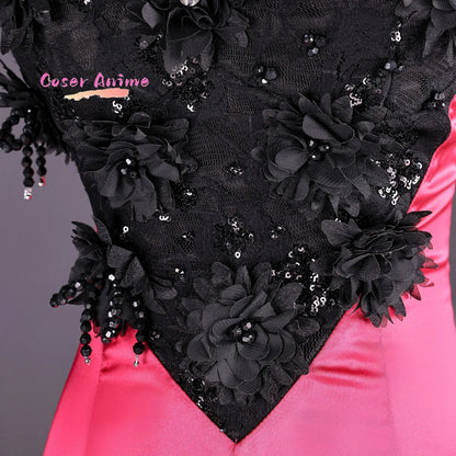 Angel Dust Cosplay Costume Uniform Halloween Carnival Party Christmas Play Role Clothes Clothing