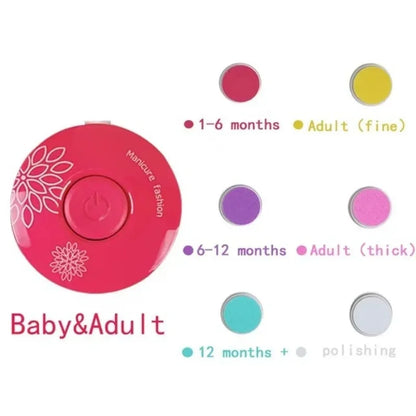 Baby Electric Nail Clippers, Children's Nail Polishing Tools, Baby Manicure Scissors, Baby Hygiene Kits, Newborn Nail Clippers