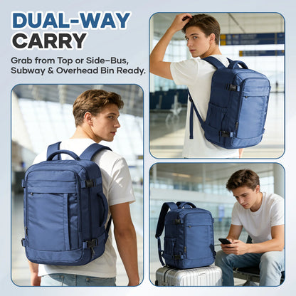 Ryanair Cabin Bags 40x30x20 Underseat Travel Backpack, Men Convenient Outdoor Backpack Business Backpack Storage Laptop Bag