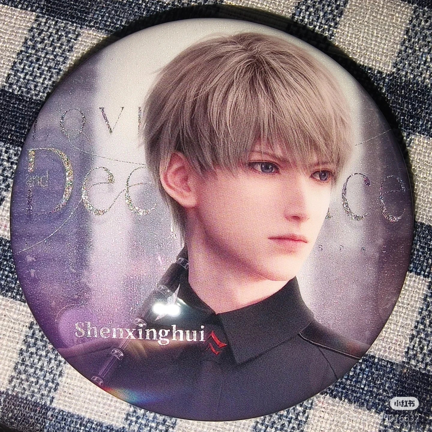Official LAWSON X Love and Deepspace Collaboration Merchandise Badge Bookmark Acrylic Stand Postcard Transparent Card in Stock