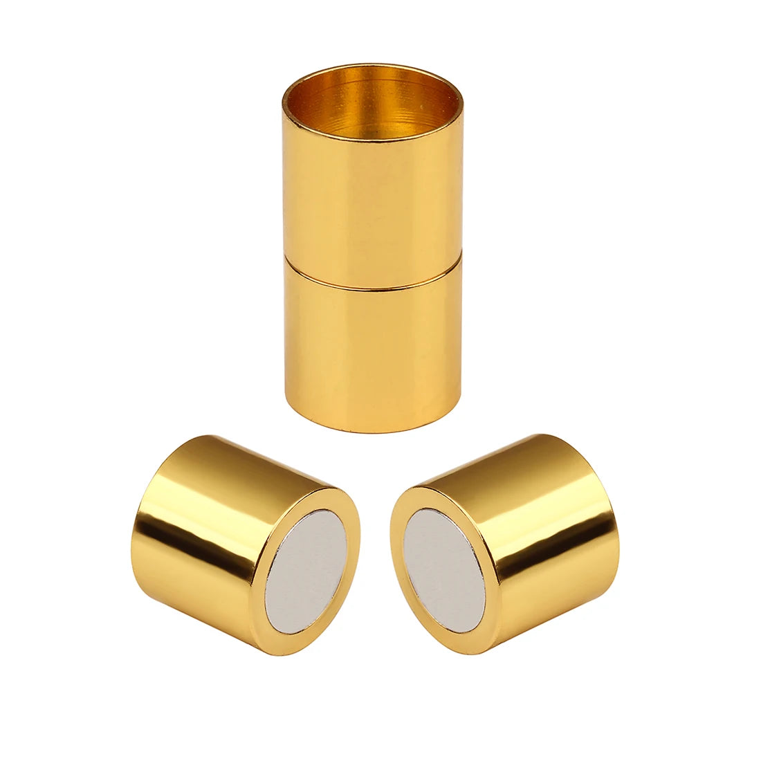 5sets Strong Magnetic Clasps 3/4/5/6/7/8/10/12/14/15mm Leather Cord End Clasp Buckle Connectors For DIY Jewelry Making Findings