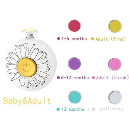 Baby Electric Nail Clippers, Children's Nail Polishing Tools, Baby Manicure Scissors, Baby Hygiene Kits, Newborn Nail Clippers
