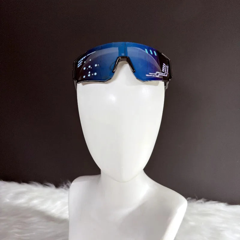 Game Honkai：Star Rail Silver Wolf Cosplay Props Colorful Glasses Set for Adults Anime Roleplay Accessories Halloween Party