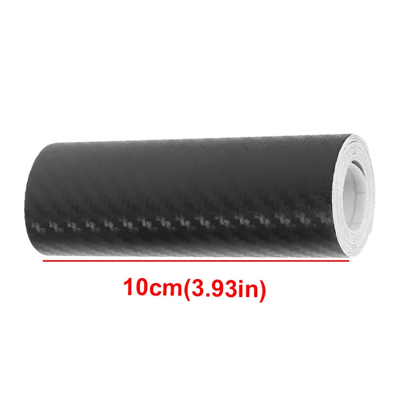 1m-10m Car Door Edge Guards Door Sill Protector Waterproof 3D Carbon Fiber Anti Collision Film Scratch Cover Strip Stickers Tape