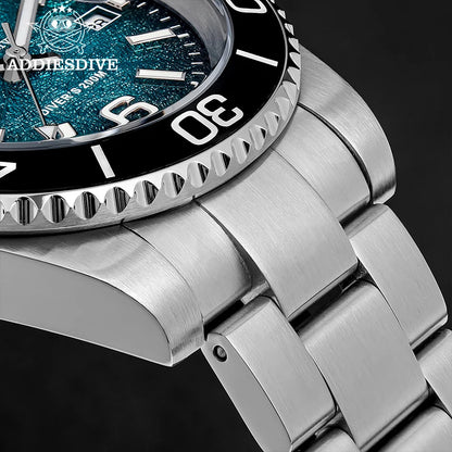 ADDIESDIVE 41mm Men Diving Watch AD2513 20Bar Waterproof BGW9 Super Luminous Reloj Hombre Quartz Men Watch