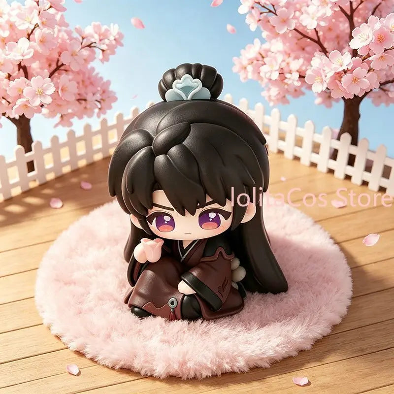 7cm Love and Deepspace Caleb Q-version Figurine Desktop Ornament Decor Kawaii Pvc Display Figure Birthday Gift Cosplay