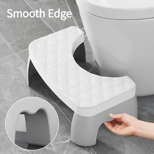 Universal Squatty Potty Toilet Stool - Waterproof Foot Stool for Adults, Kids, Seniors & Pregnancy Support